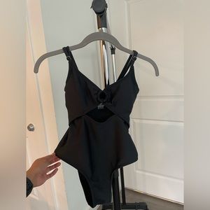 Black Monokini bathing suit from Aeropostale